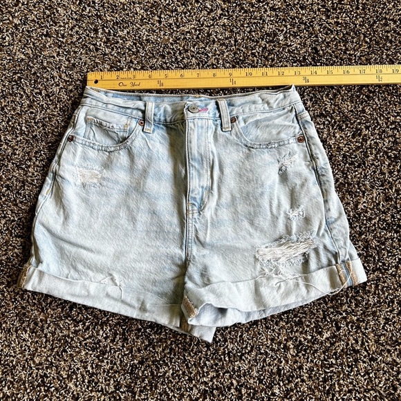 American Eagle Outfitters Pants - American Eagle Outfitters Blue Jean Shorts High-Waisted Cuffed